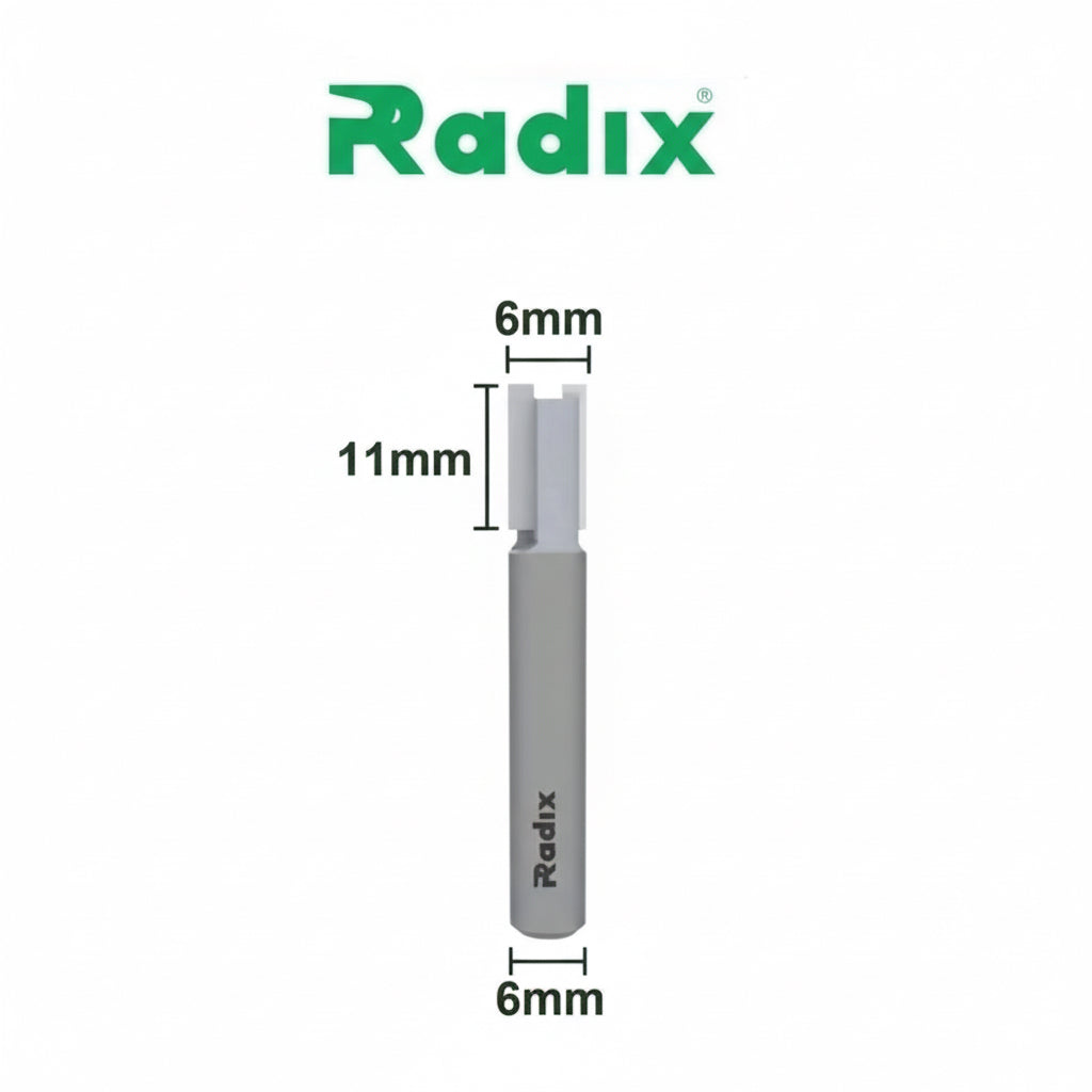 Fresa Ø6mm x 11mm x h6