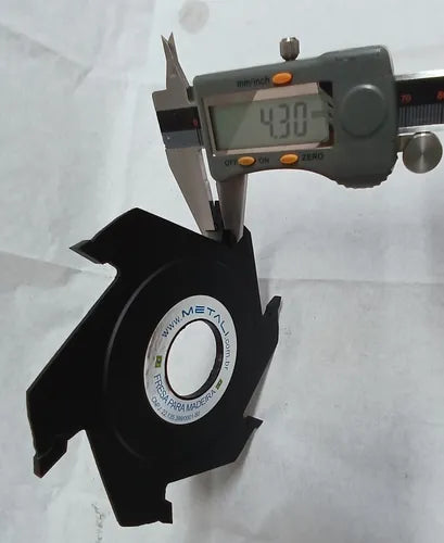 Fresa De Canal Ou Ranhura 4mm Para Tupia De Bancada