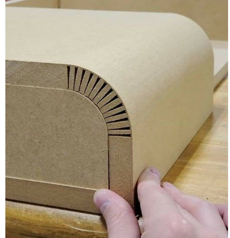 Fresa em V para Curvar MDF para Tupia Haste 6mm