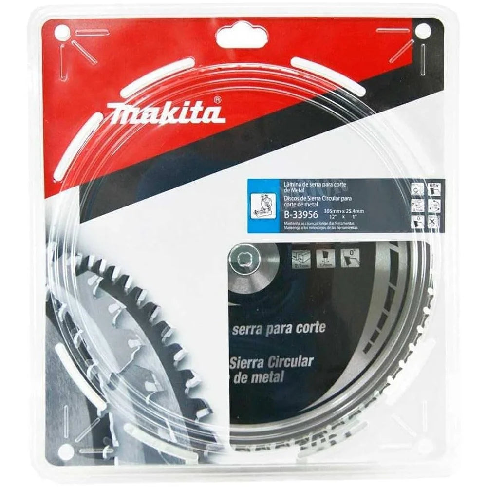 Afiação disco 12" x 60 dentes Makita B33956