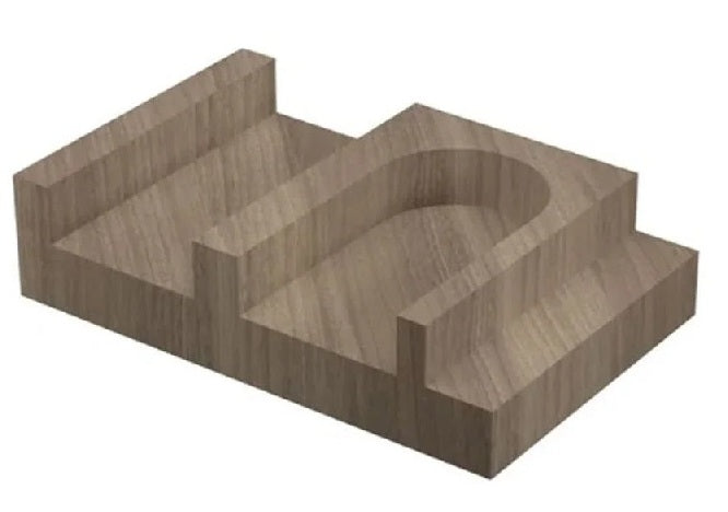 Fresa Reta Ø 3/8" X 15mm - Haste 6mm