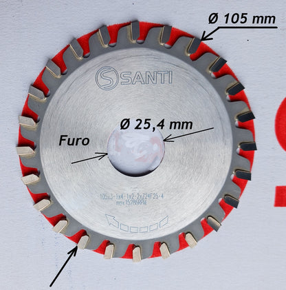 Riscador Esquadrejadeira Baldan Sec3