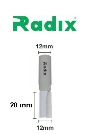 Fresa Ø12mm x 20mm x Haste 12mm