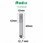 Fresa Reta com Rolamento Ø12,7mm x 40mm - Haste 12mm