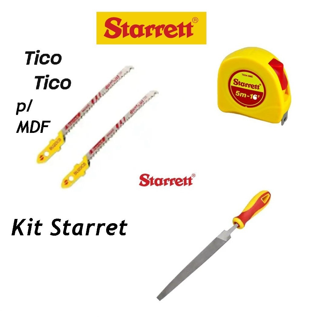 Kit Trena Lima e Lâmina Tico Tico