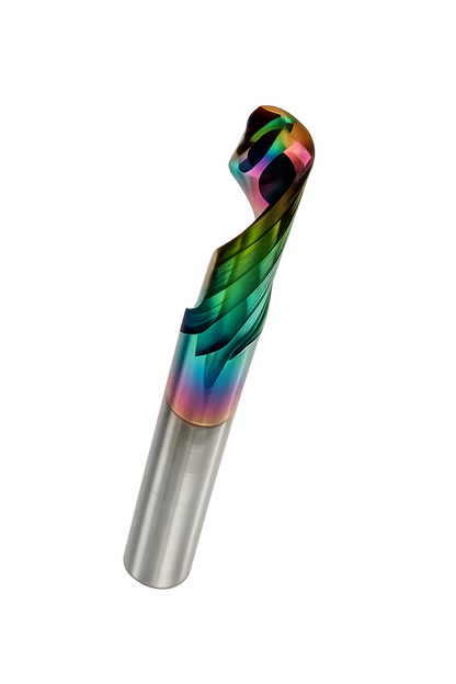 Fresa Metal Duro Ø8mm x 30 x 80mm c/ DLC Alumínio Pantógrafo e CNC