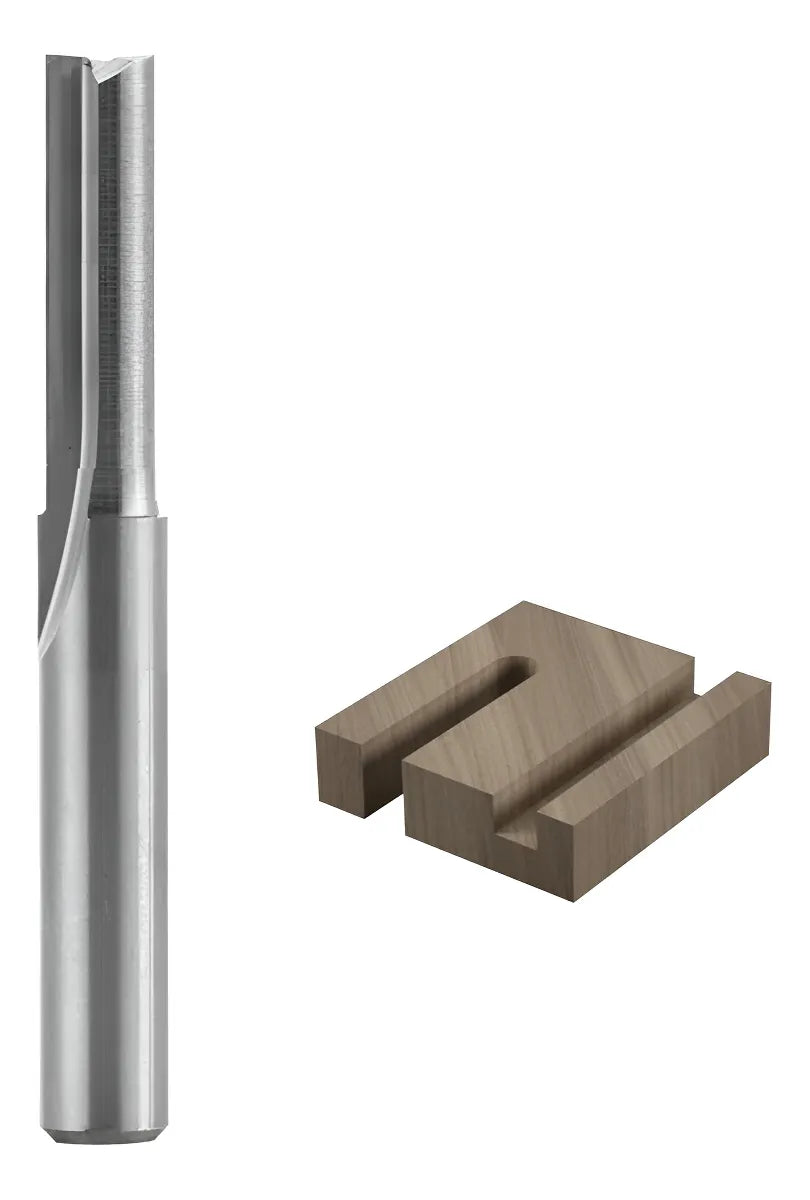 Fresa Paralela de Metal Duro Integral Ø 6mm x 20mm x Haste 6mm