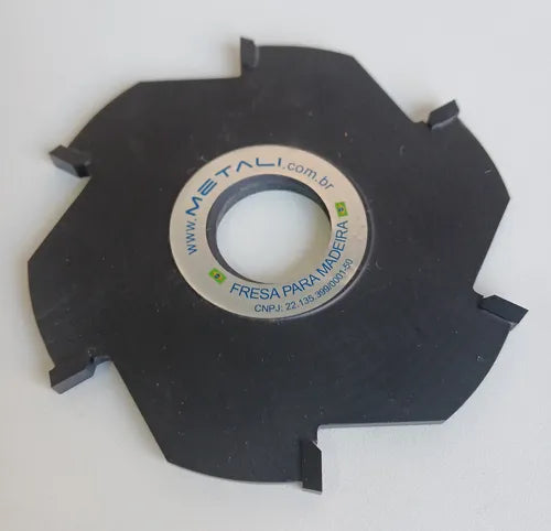 Fresa De Canal Ou Ranhura 6mm Para Tupia De Bancada