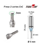 Fresa para CnC Ø5mm x 20mm Haste 1/2" - Tideway