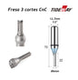 Fresa para CnC Ø6mm x 22mm x haste 1/2"