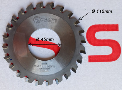 Riscador para Seccionadora Scm Tecmatic