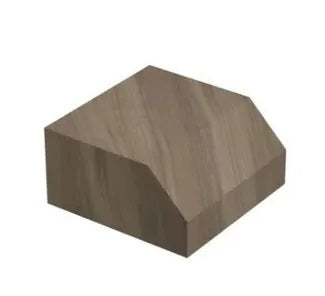 Fresa Chanfrada 45° com Rolamento Ø21mm x 10mm Haste 6mm